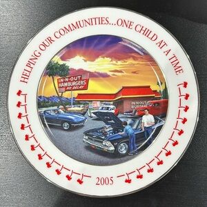 In N Out Commemorative Decorative Plate